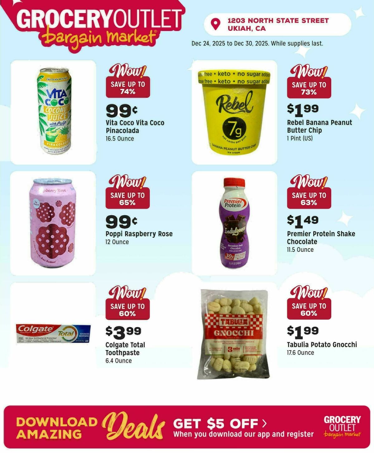 Grocery Outlet Weekly Ad from December 24