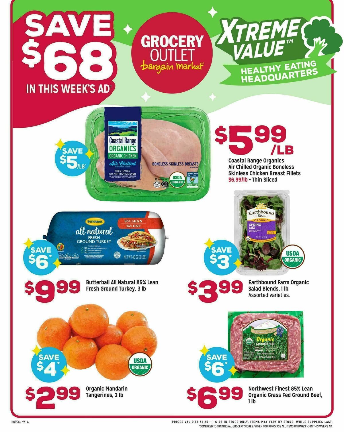 Grocery Outlet Weekly Ad from December 31