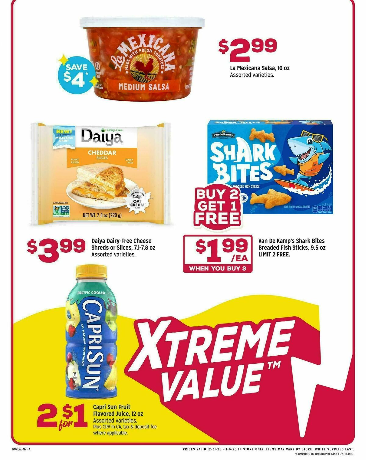 Grocery Outlet Weekly Ad from December 31
