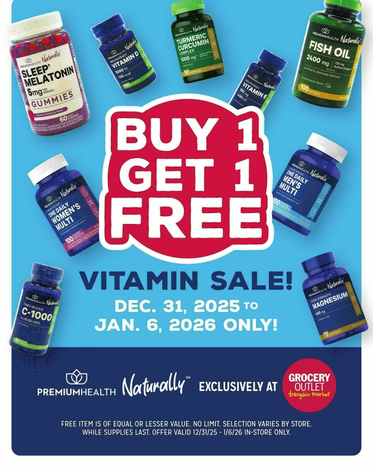 Grocery Outlet Weekly Ad from December 31