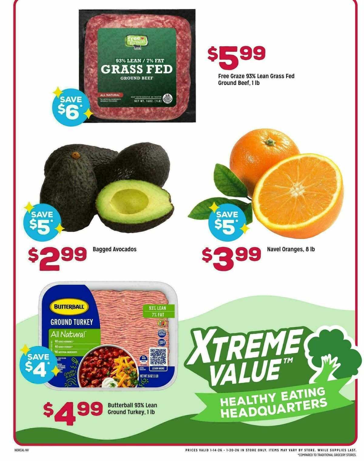 Grocery Outlet Weekly Ad from January 14