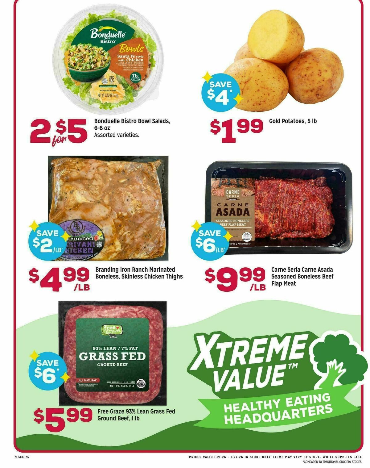 Grocery Outlet Weekly Ad from January 21