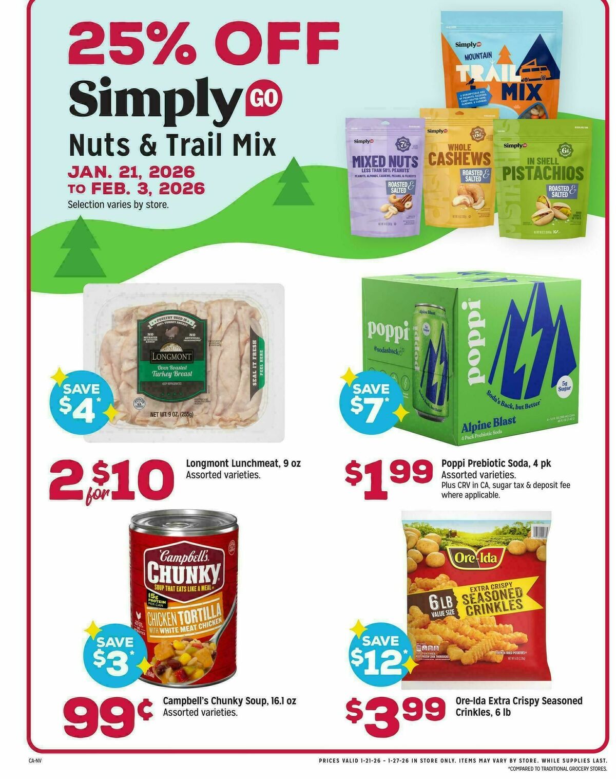 Grocery Outlet Weekly Ad from January 21