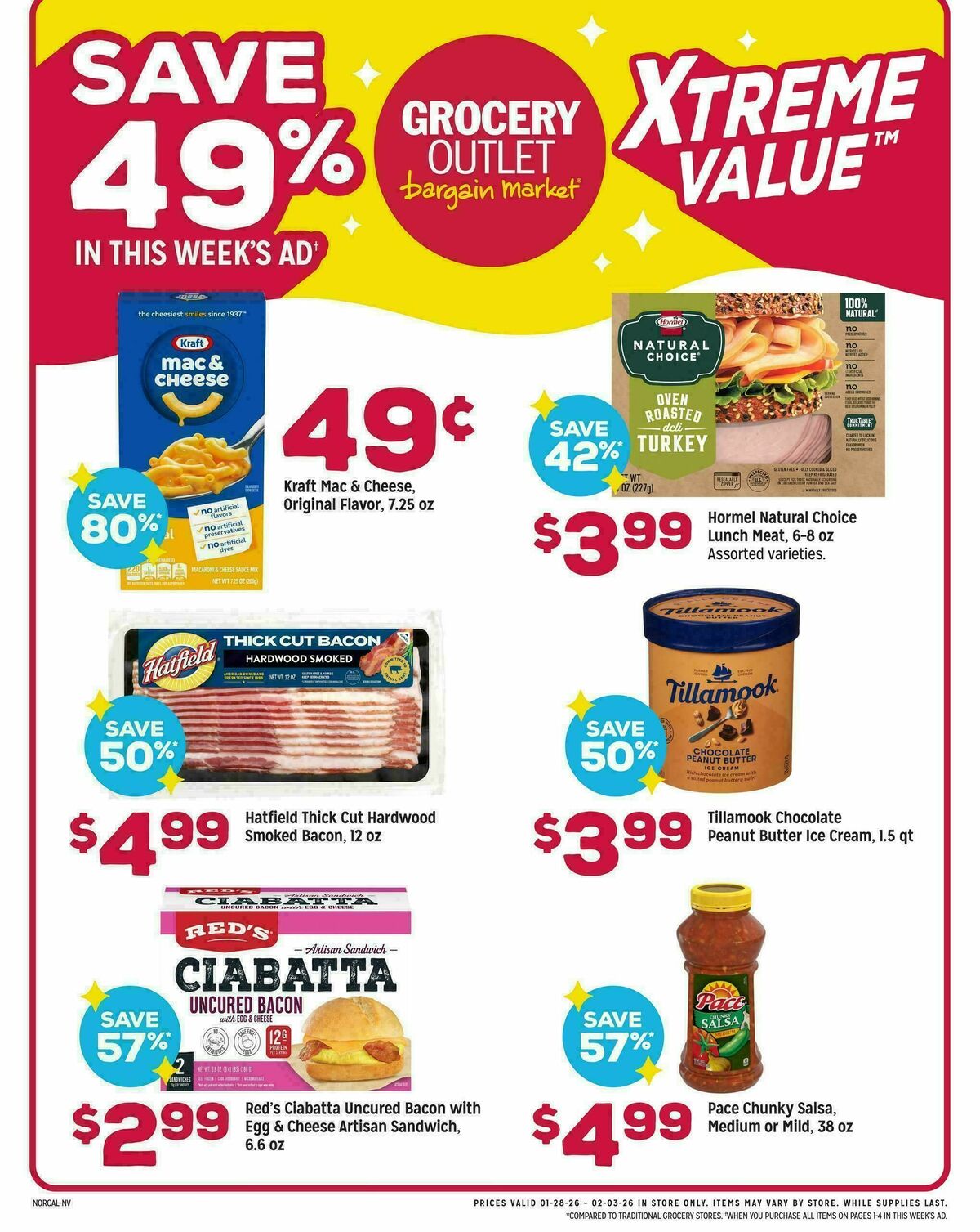 Grocery Outlet Weekly Ad from January 28