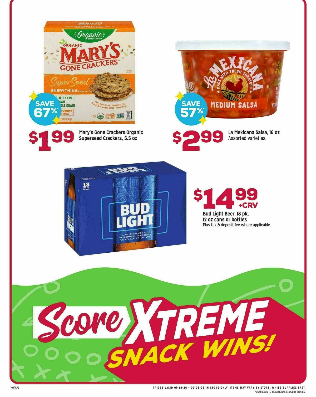Grocery Outlet Weekly Ad from January 28