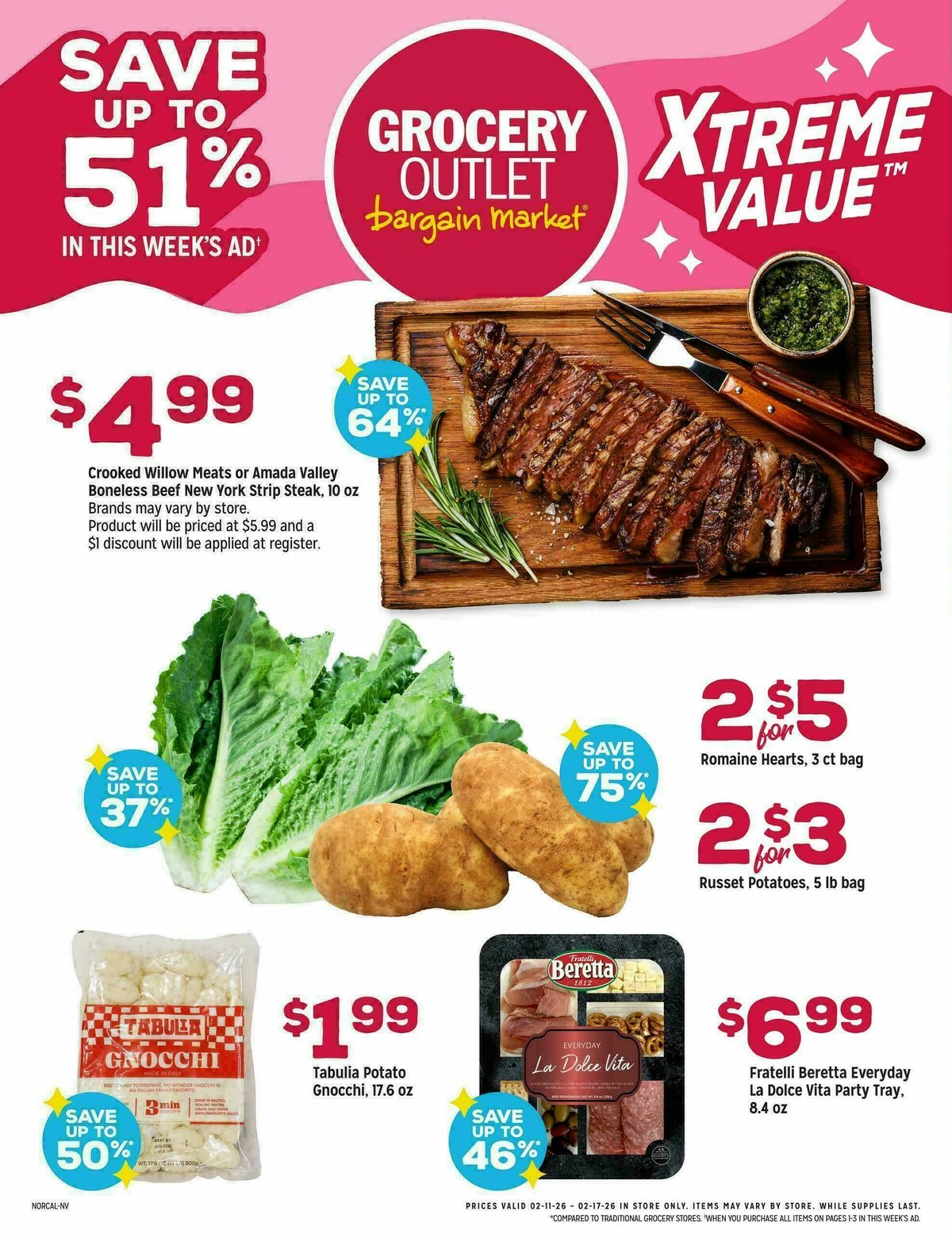 Grocery Outlet Weekly Ad from February 11