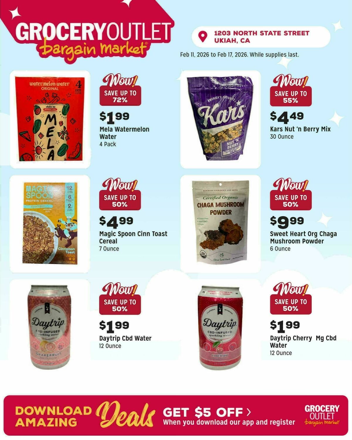 Grocery Outlet Weekly Ad from February 11