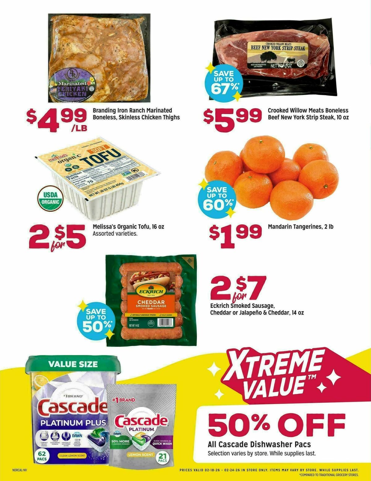 Grocery Outlet Weekly Ad from February 18