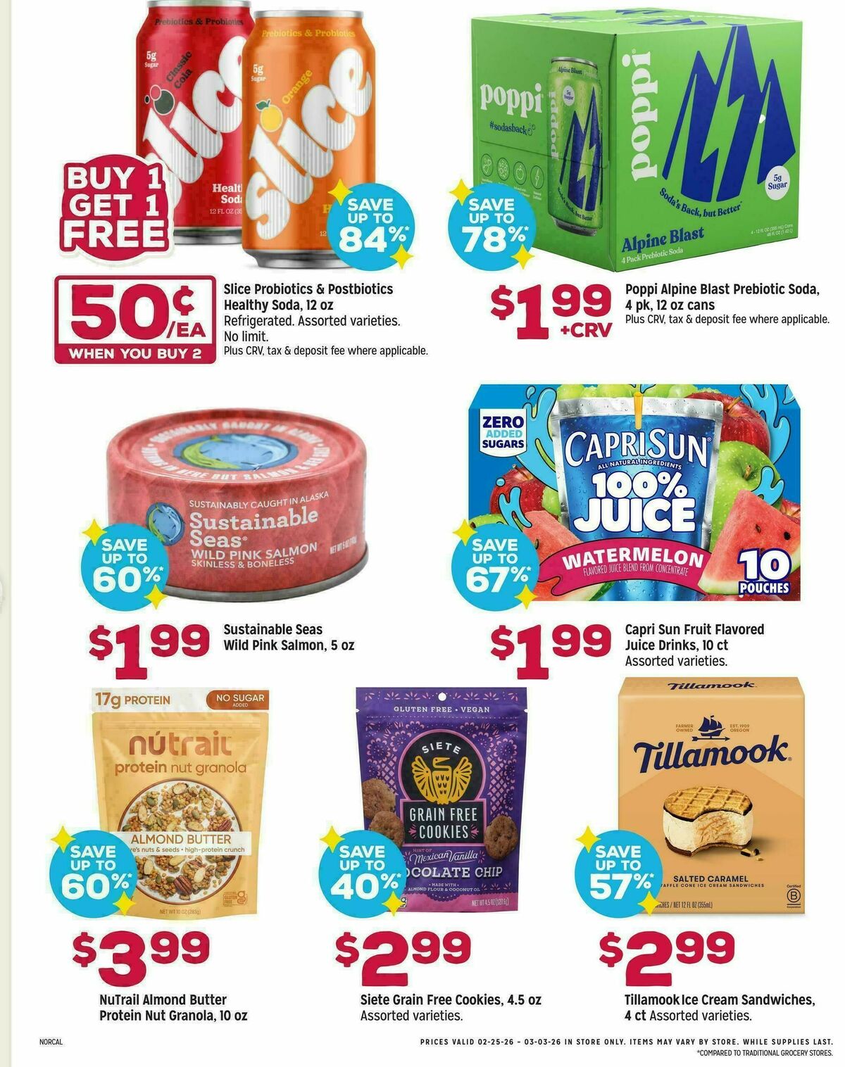 Grocery Outlet Weekly Ad from February 25