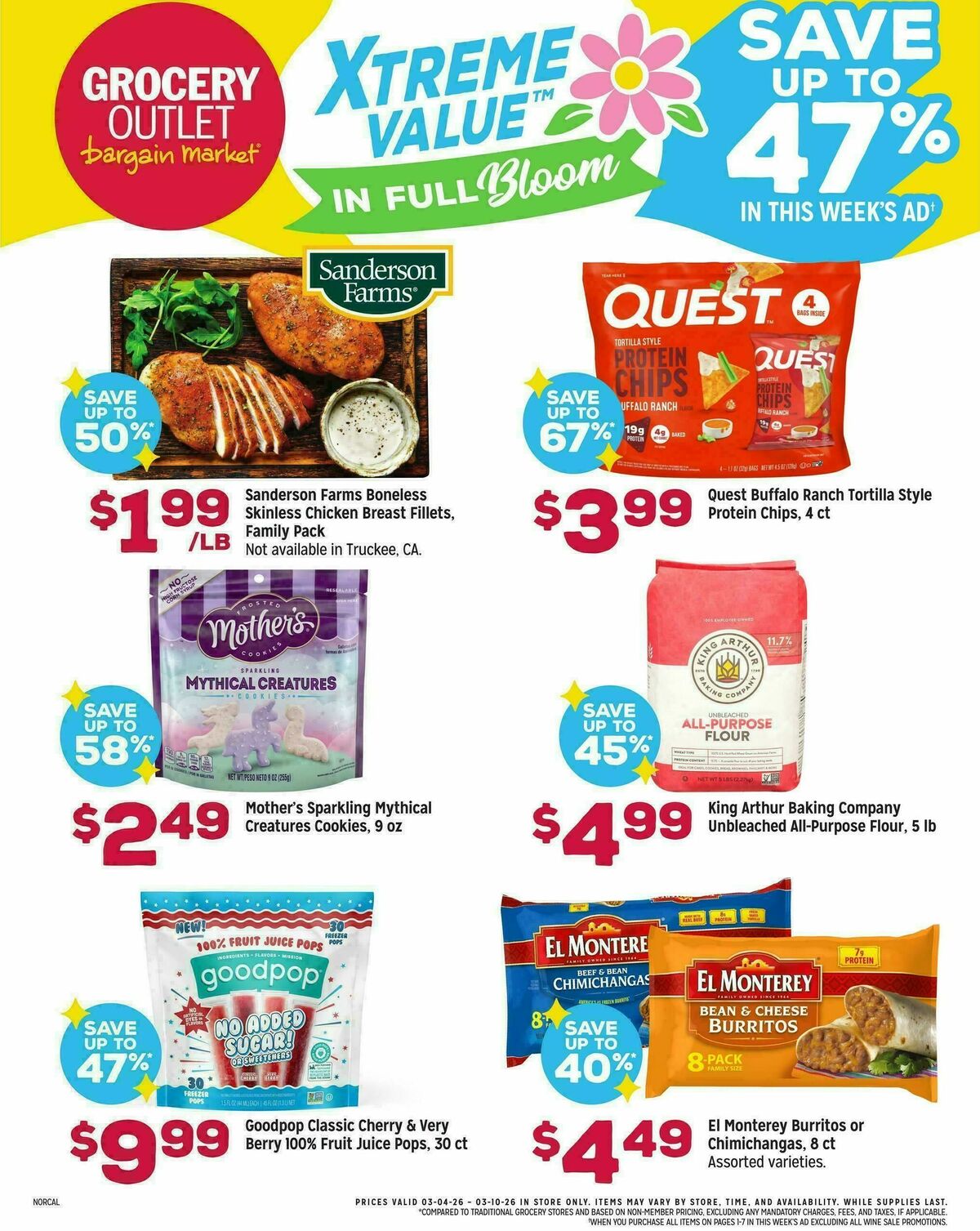 Grocery Outlet Weekly Ad from March 4