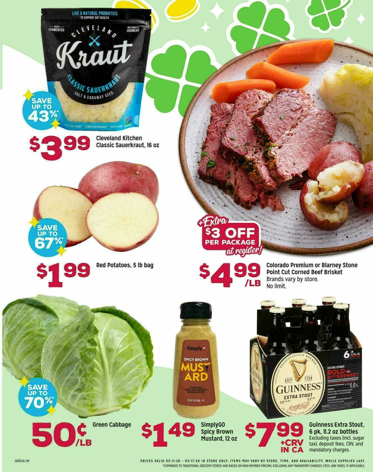 Grocery Outlet Weekly Ad from March 11