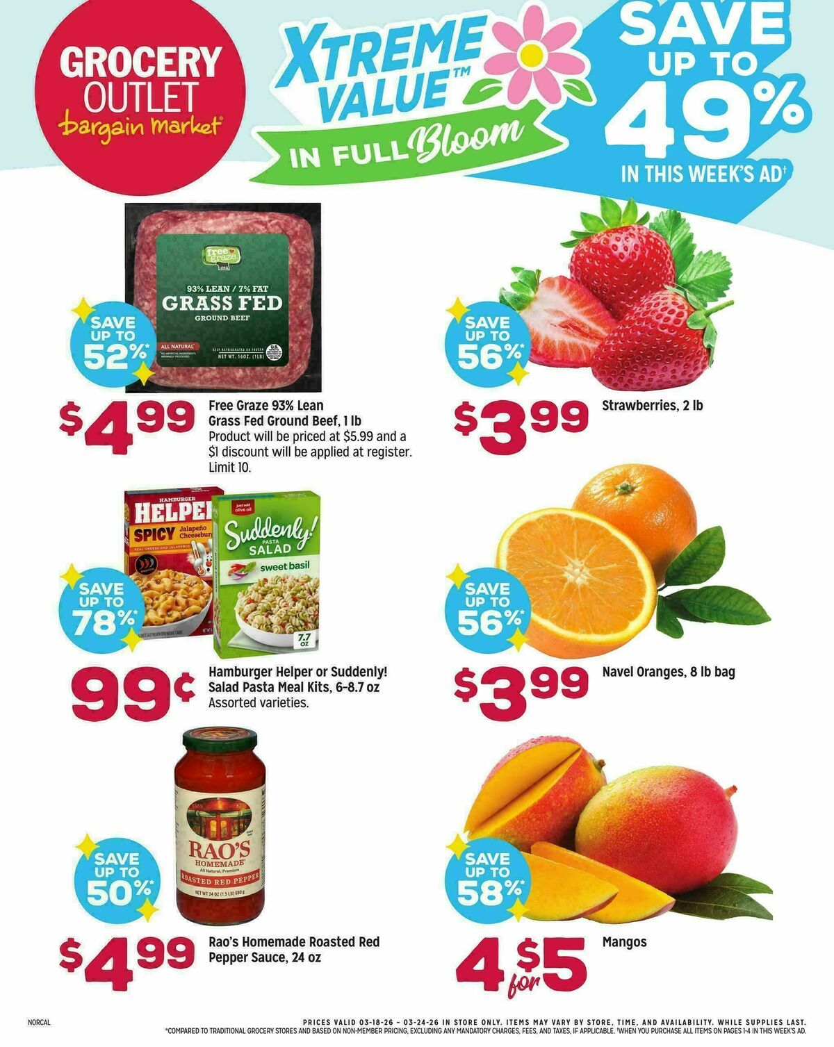 Grocery Outlet Weekly Ad from March 18