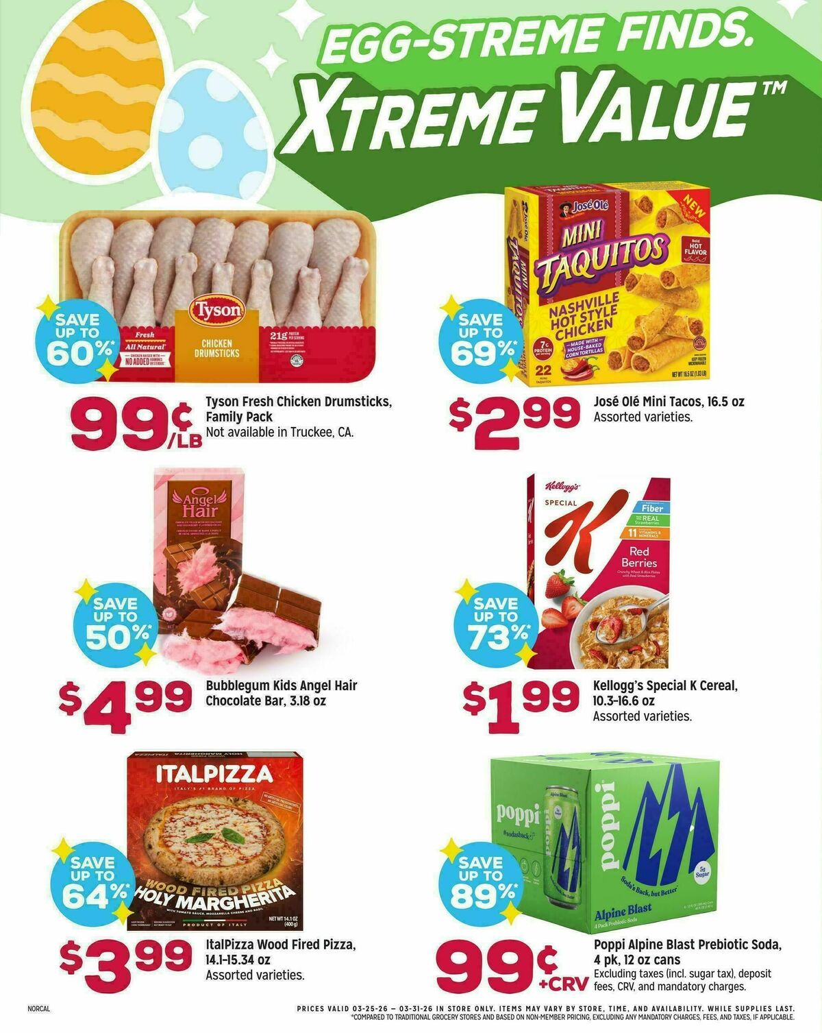 Grocery Outlet Weekly Ad from March 25