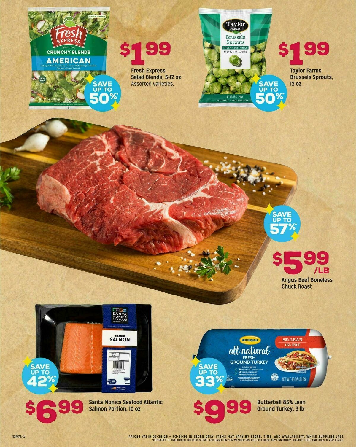 Grocery Outlet Weekly Ad from March 25