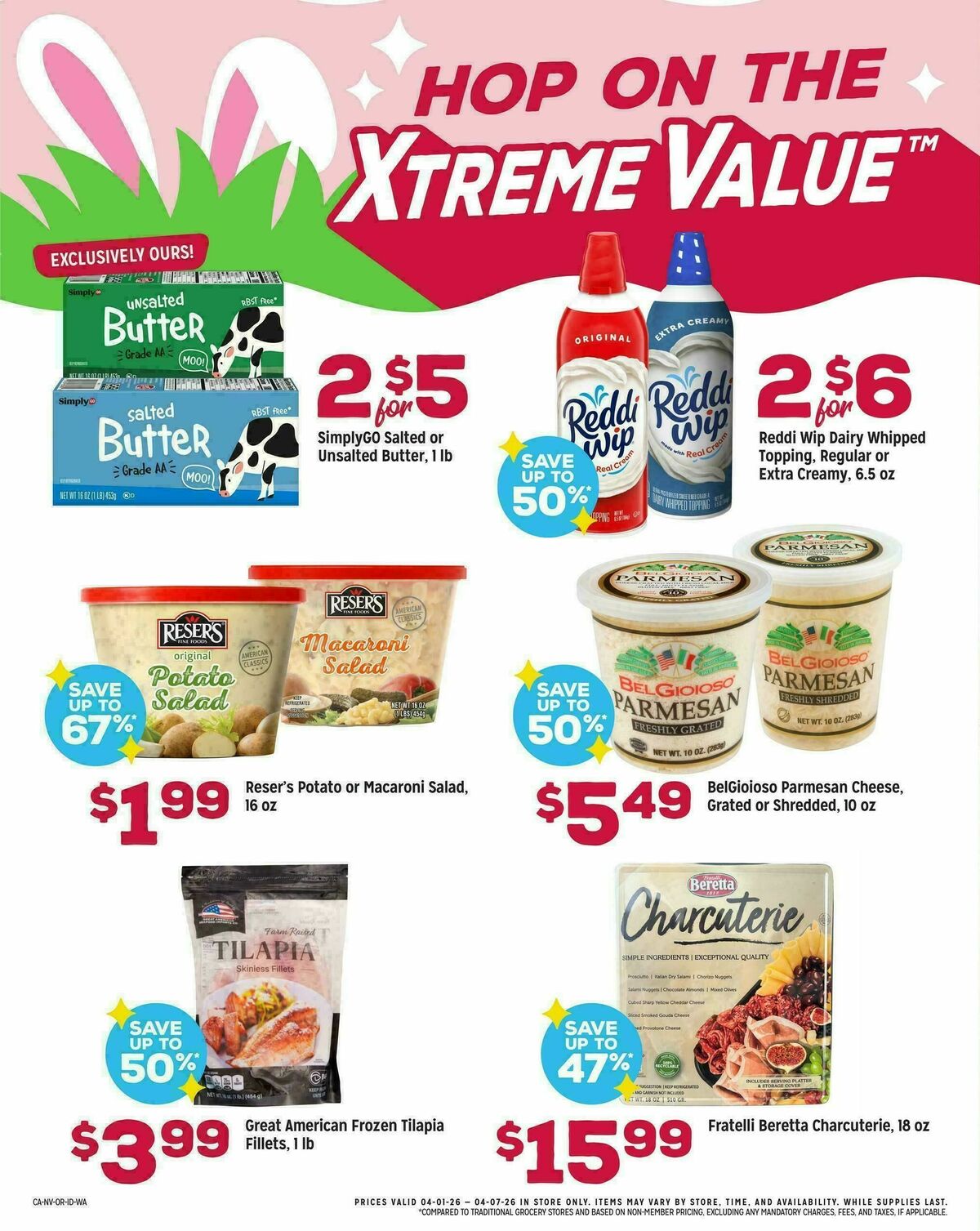 Grocery Outlet Weekly Ad from April 1