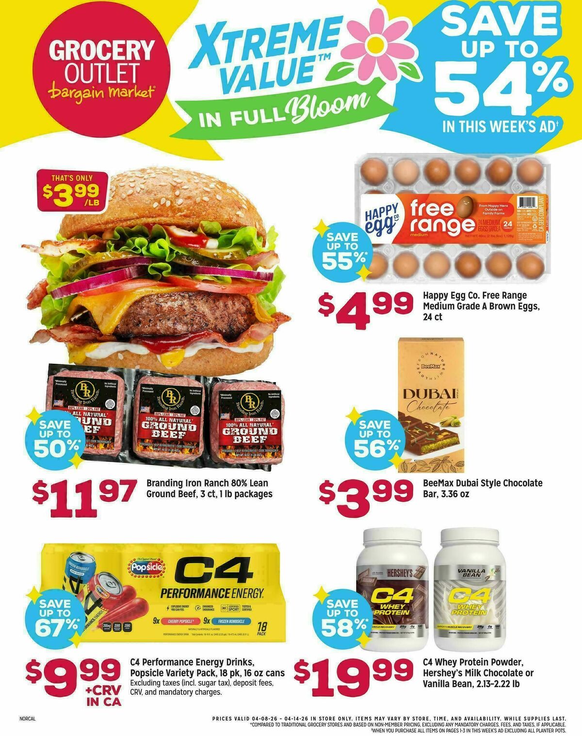 Grocery Outlet Weekly Ad from April 8