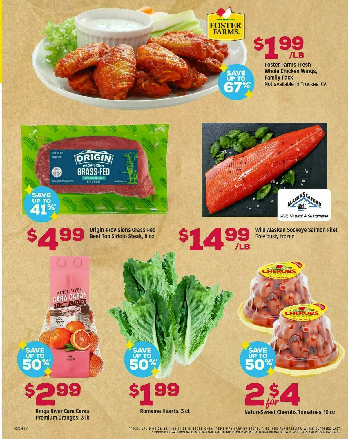 Grocery Outlet Weekly Ad from April 8