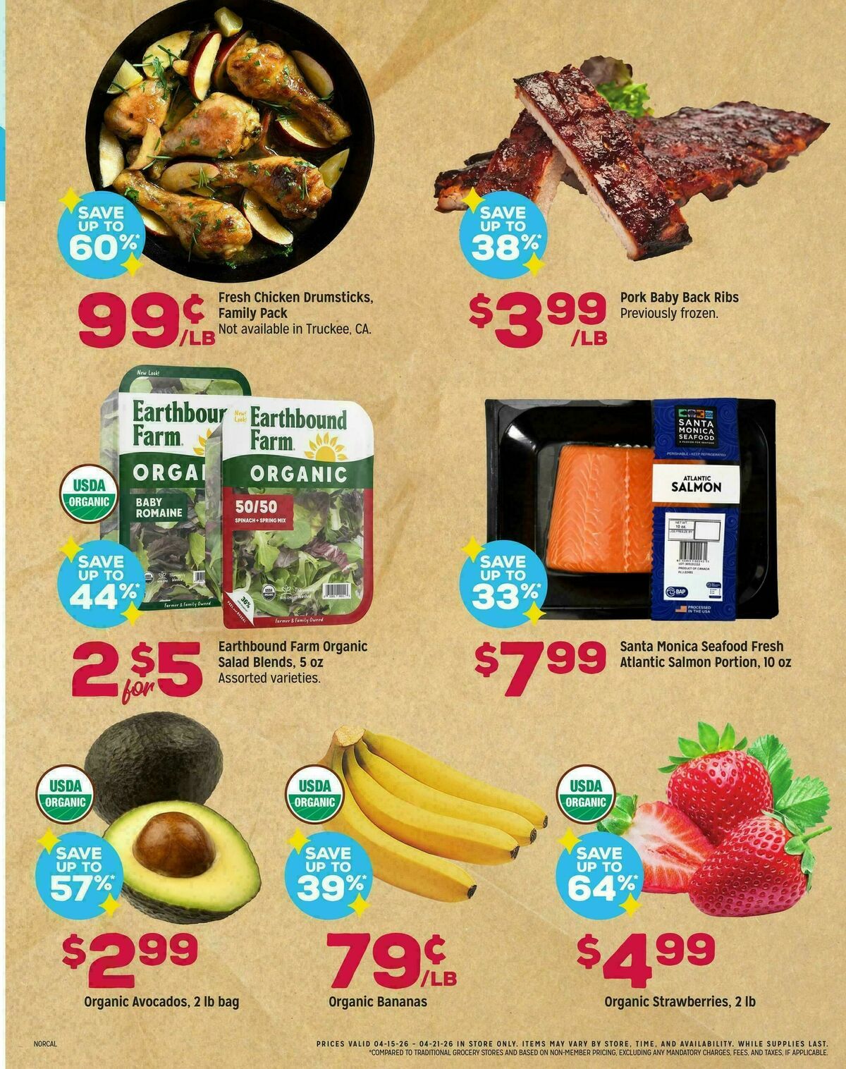 Grocery Outlet Weekly Ad from April 15