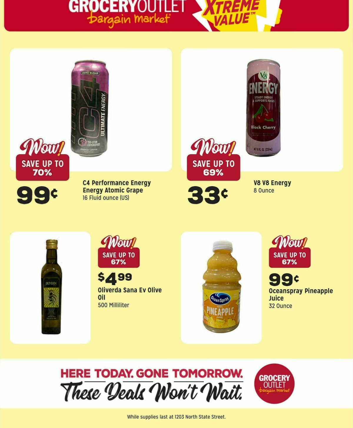 Grocery Outlet Weekly Ad from April 29