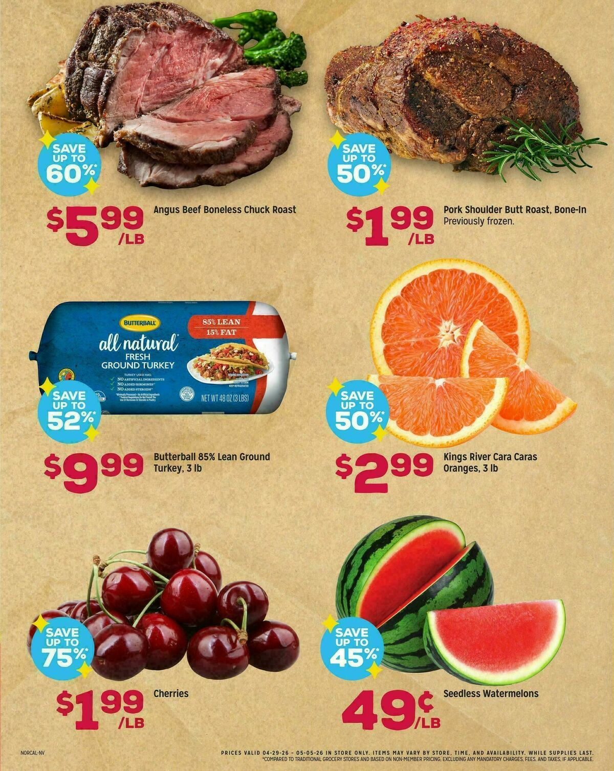 Grocery Outlet Weekly Ad from April 29