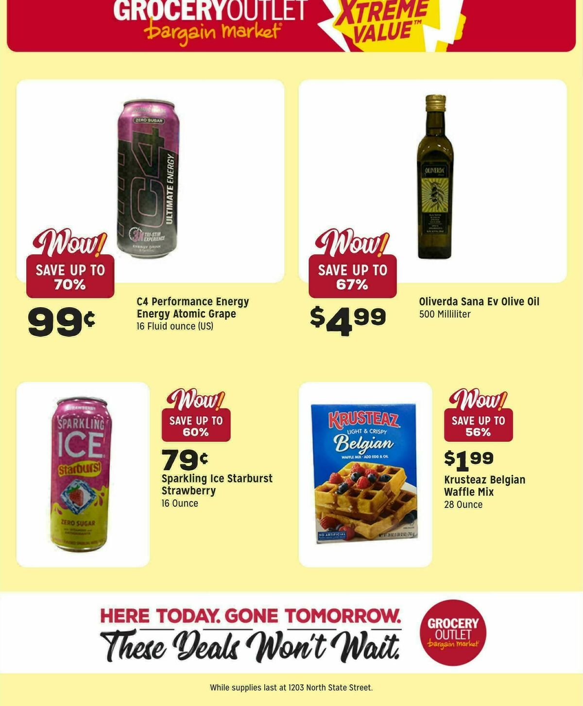 Grocery Outlet Weekly Ad from May 13