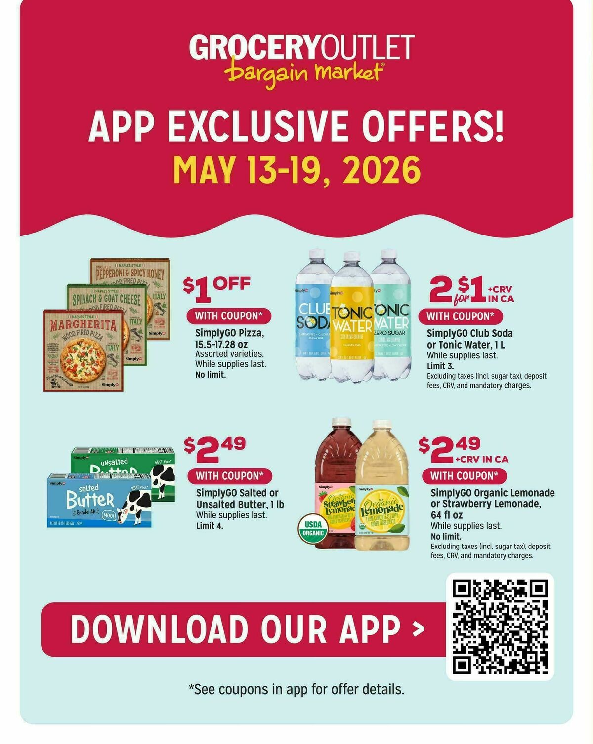 Grocery Outlet Weekly Ad from May 13
