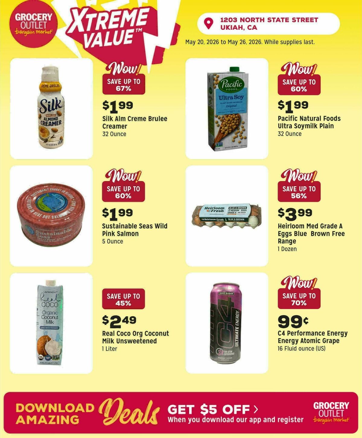 Grocery Outlet Weekly Ad from May 20
