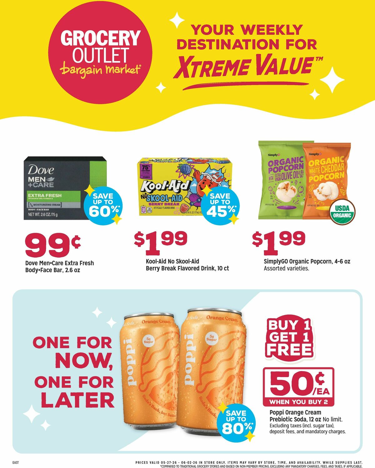 Grocery Outlet Weekly Ad from May 27