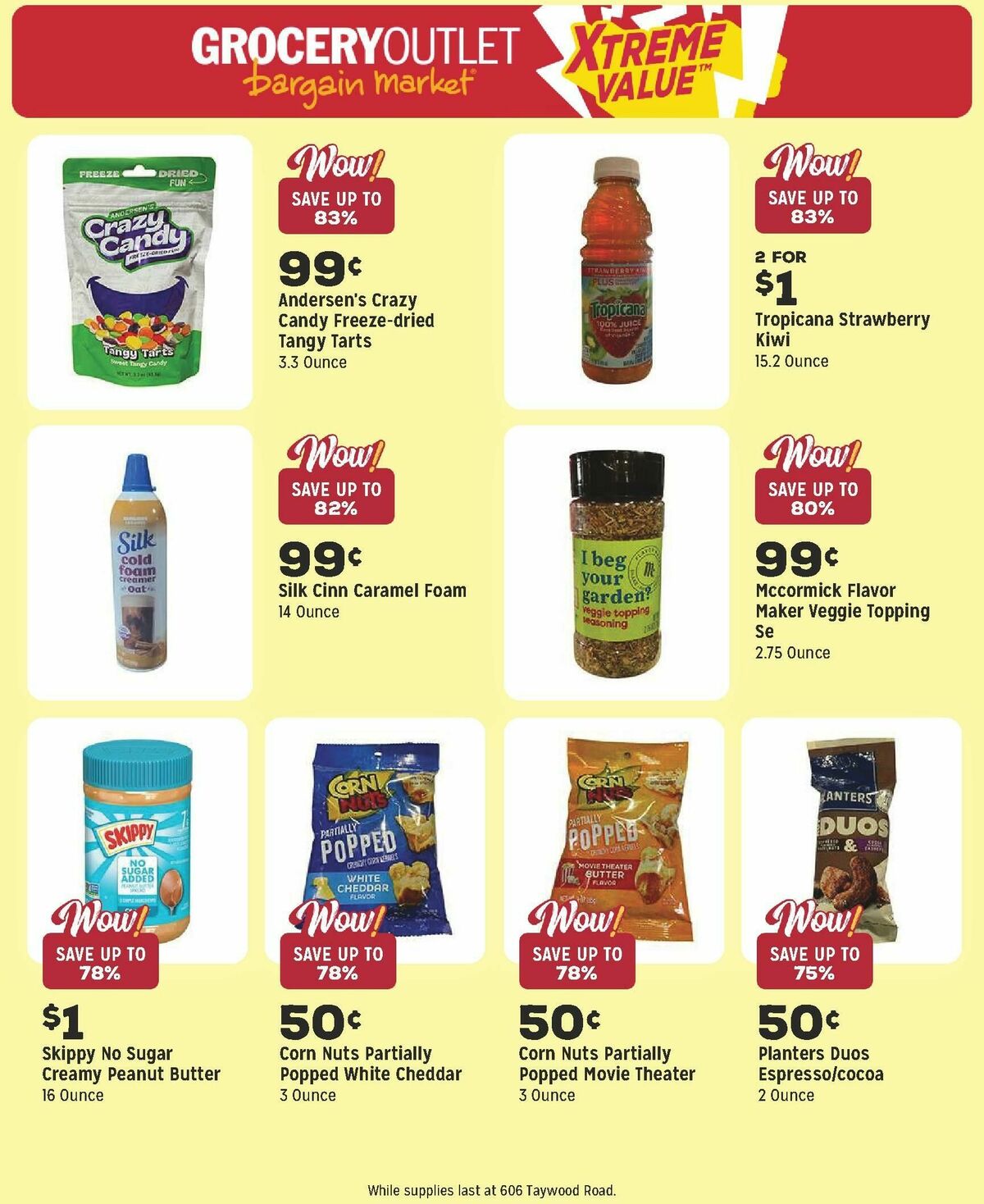 Grocery Outlet Weekly Ad from May 27