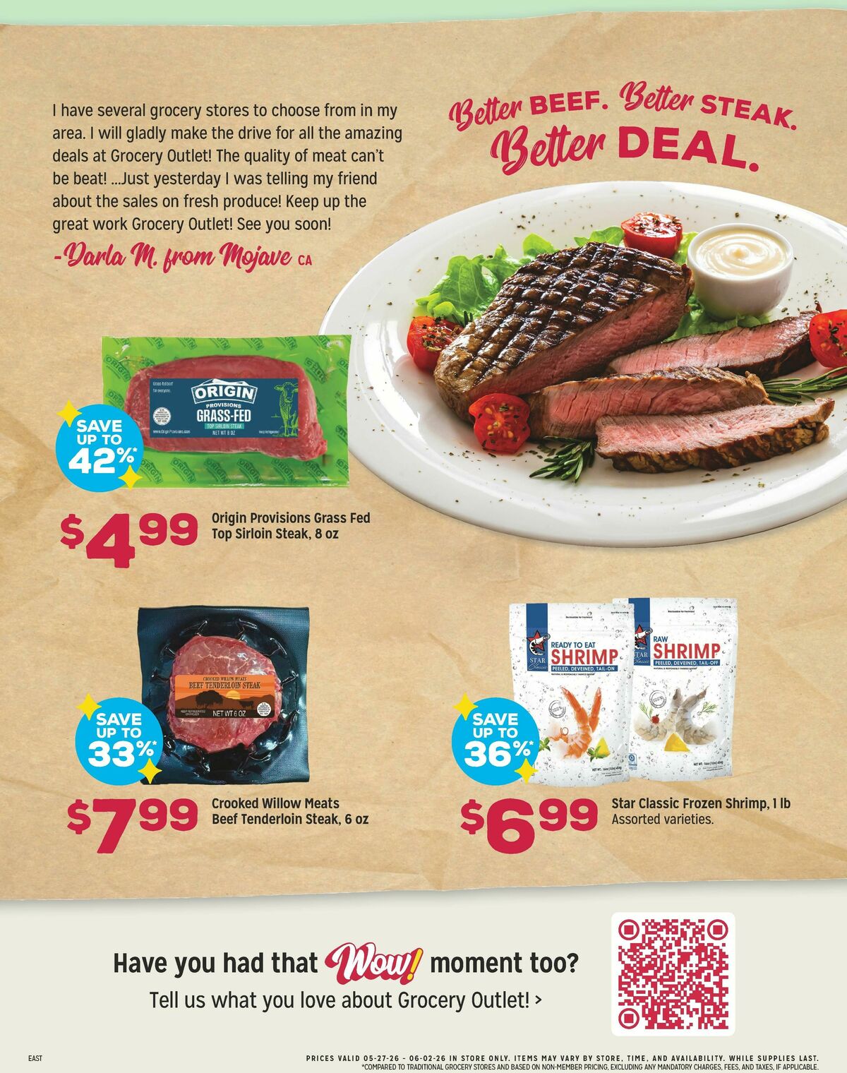 Grocery Outlet Weekly Ad from May 27