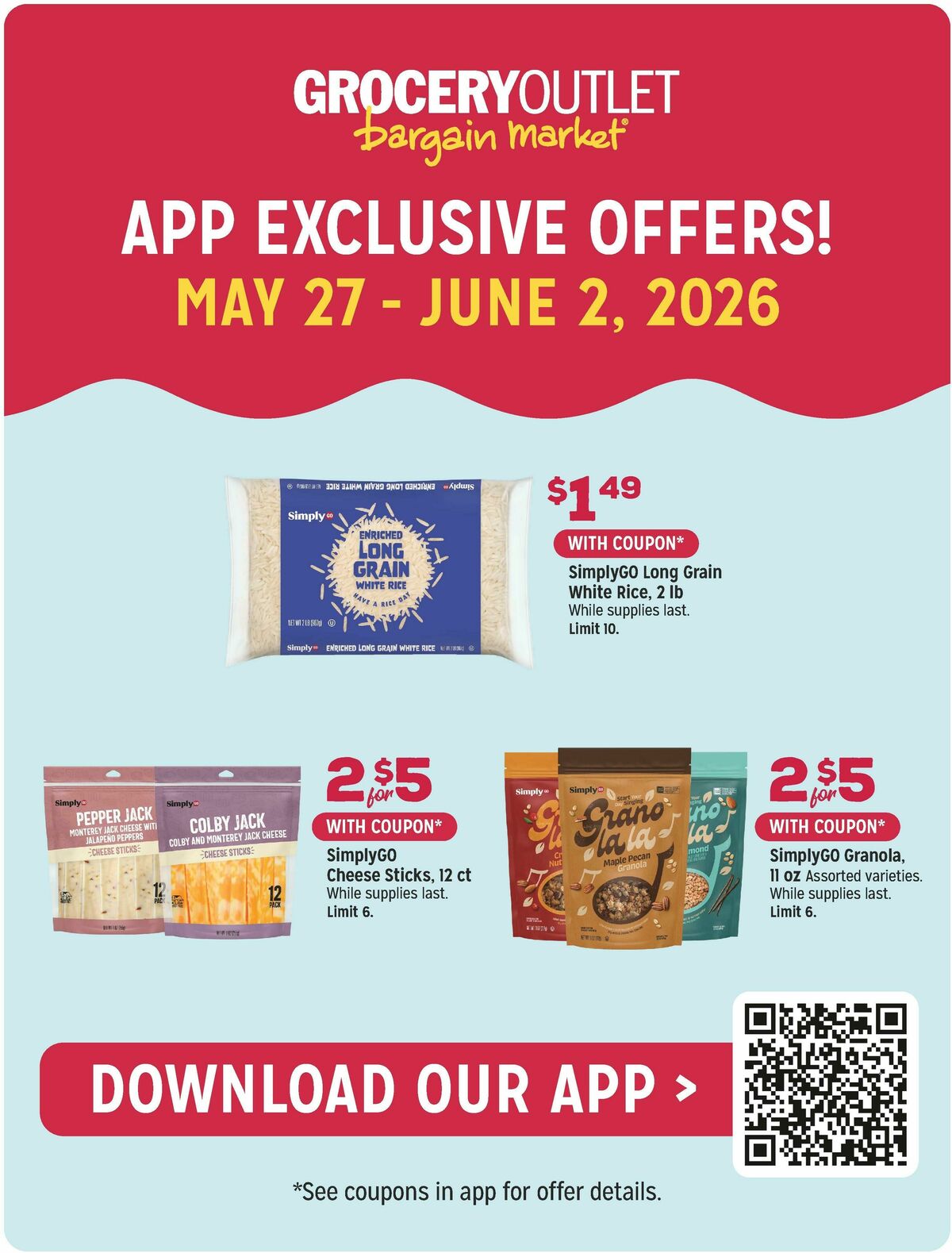 Grocery Outlet Weekly Ad from May 27