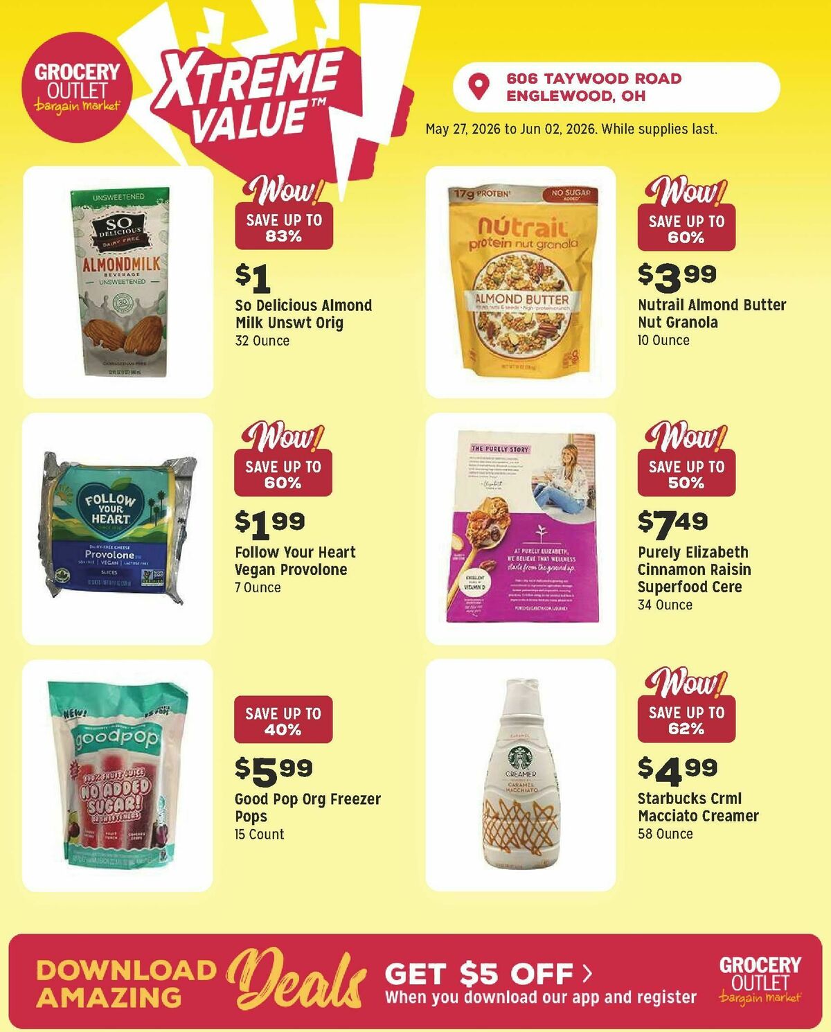 Grocery Outlet Weekly Ad from May 27
