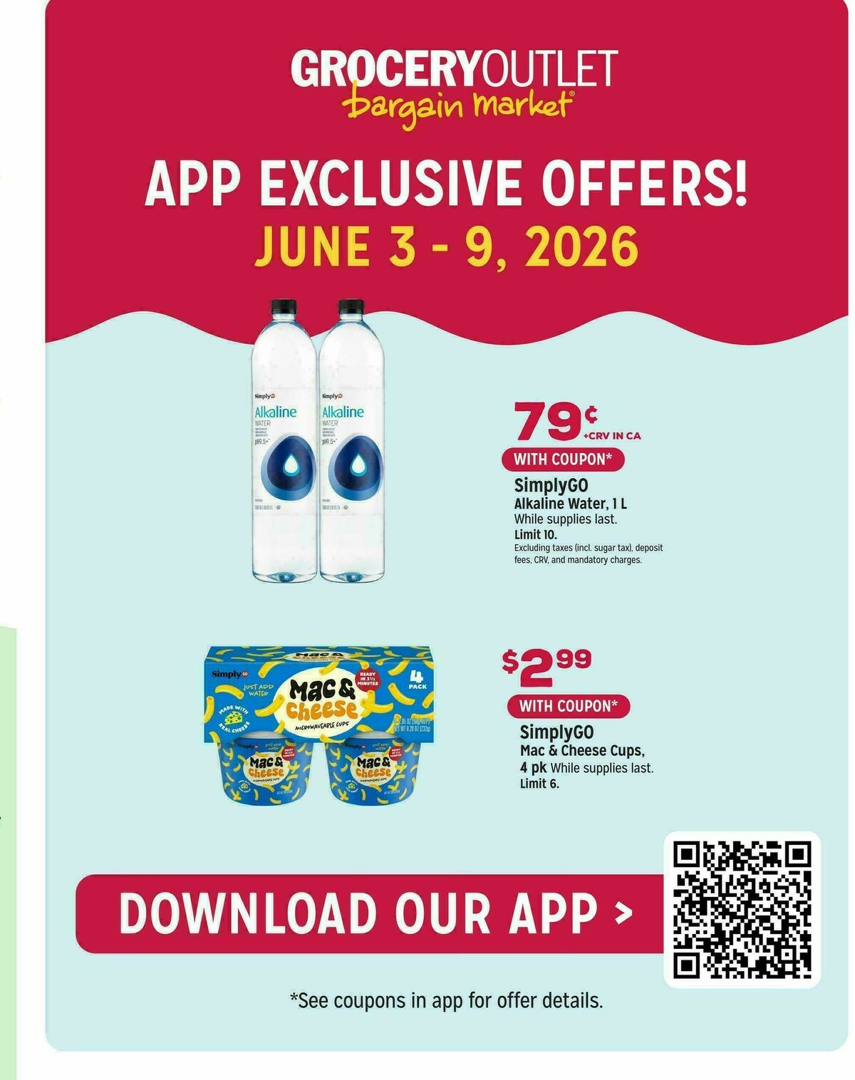 Grocery Outlet Weekly Ad from June 3
