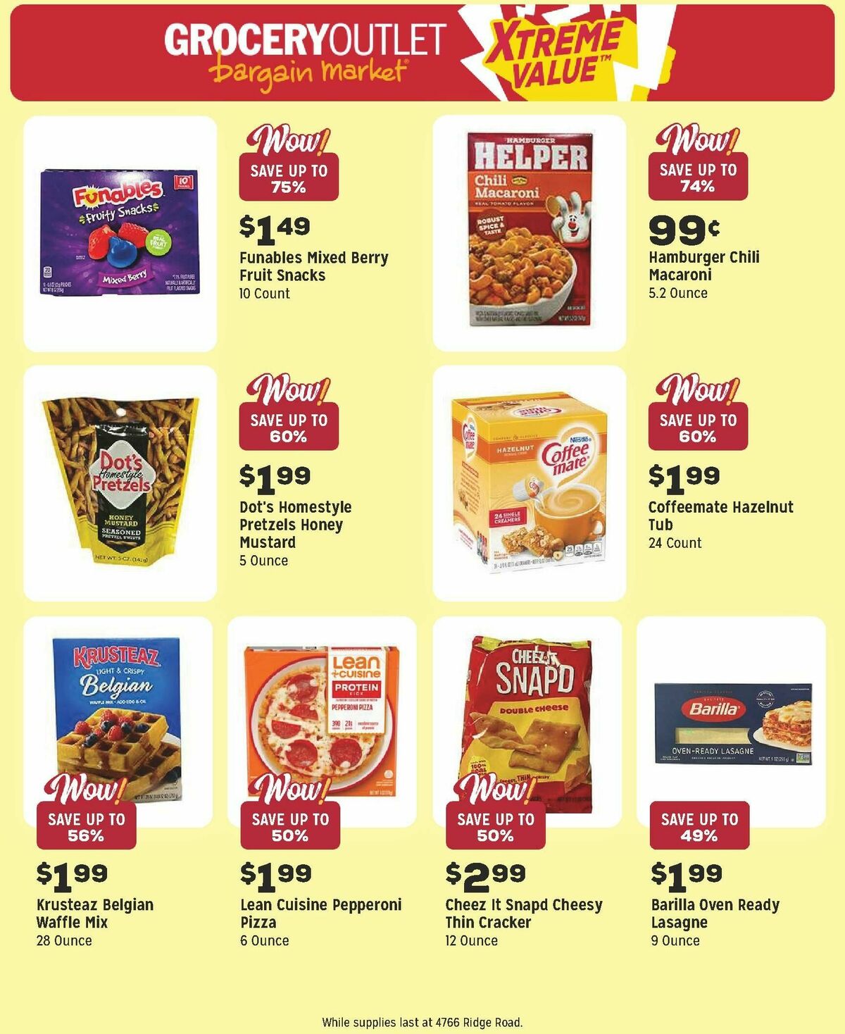 Grocery Outlet Weekly Ad from June 17