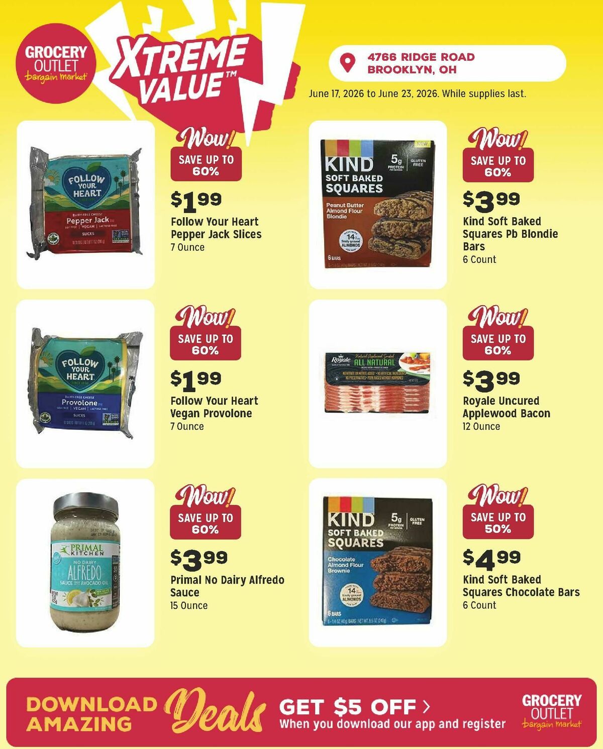 Grocery Outlet Weekly Ad from June 17