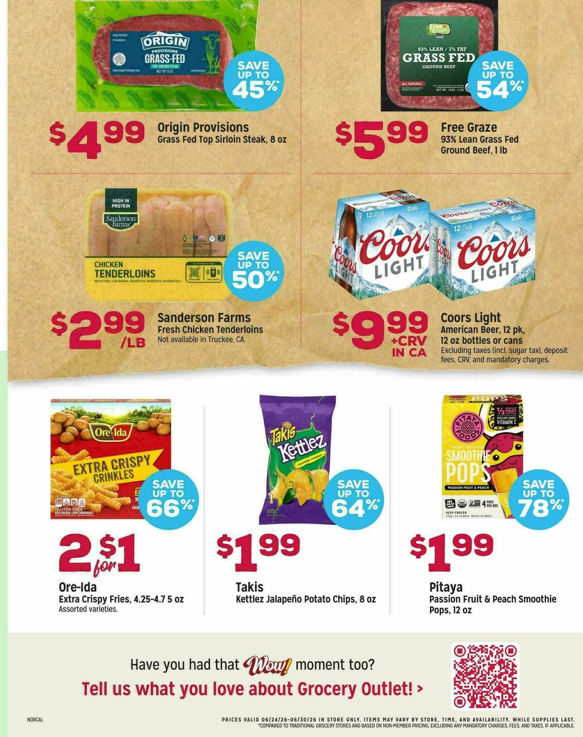 Grocery Outlet Weekly Ad from June 24