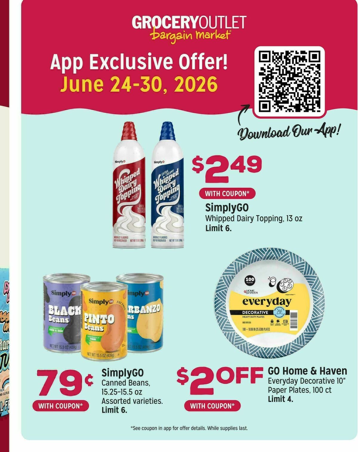 Grocery Outlet Weekly Ad from June 24