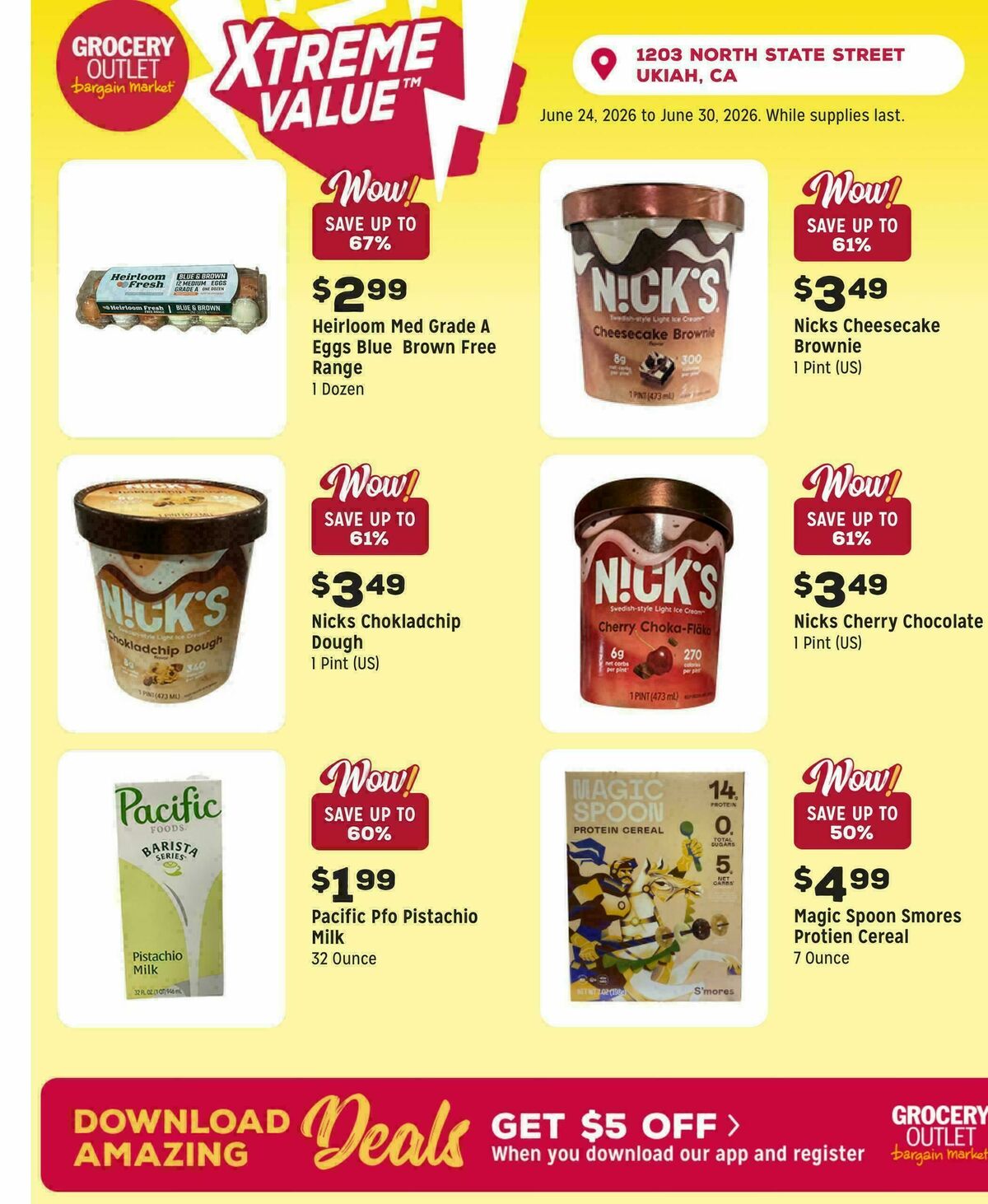Grocery Outlet Weekly Ad from June 24