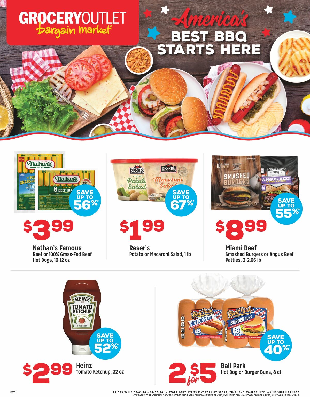 Grocery Outlet Weekly Ad from July 1
