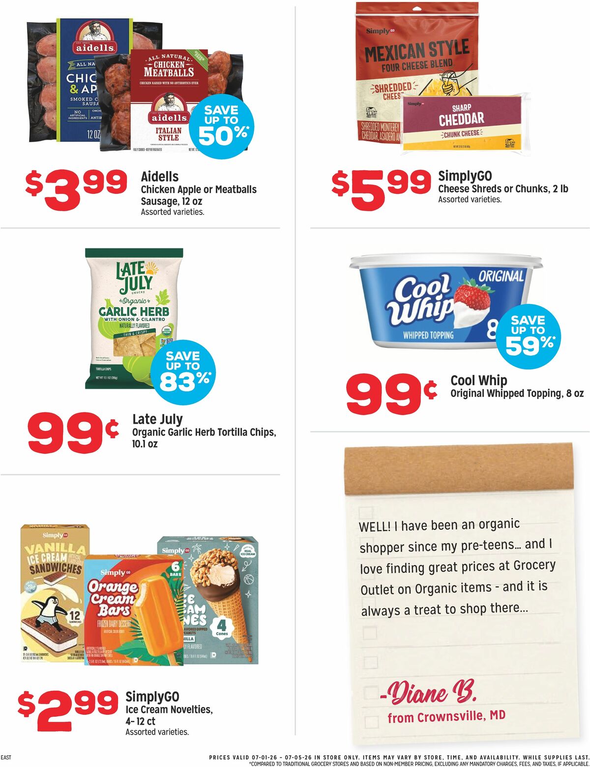 Grocery Outlet Weekly Ad from July 1