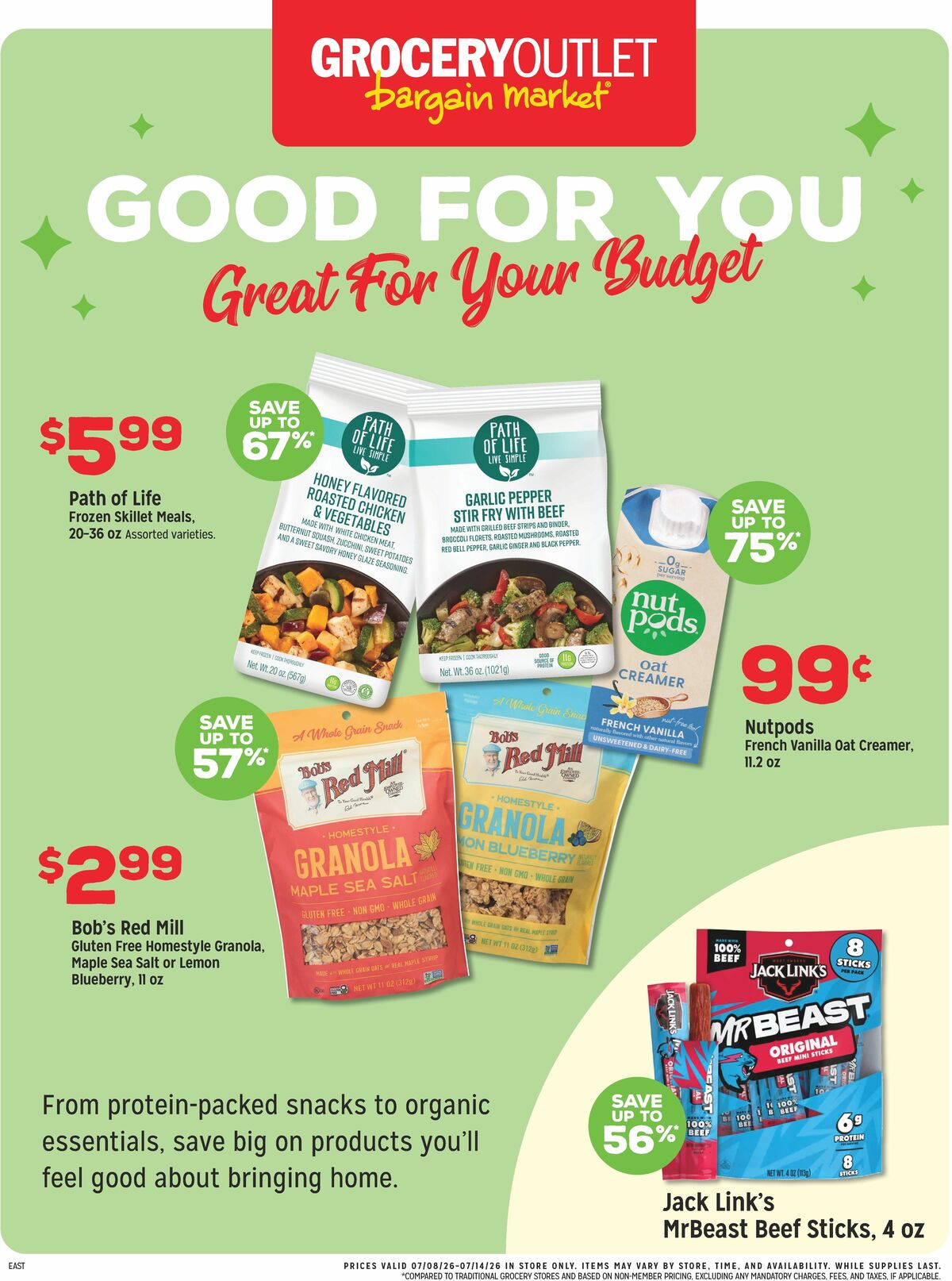 Grocery Outlet Weekly Ad from July 8