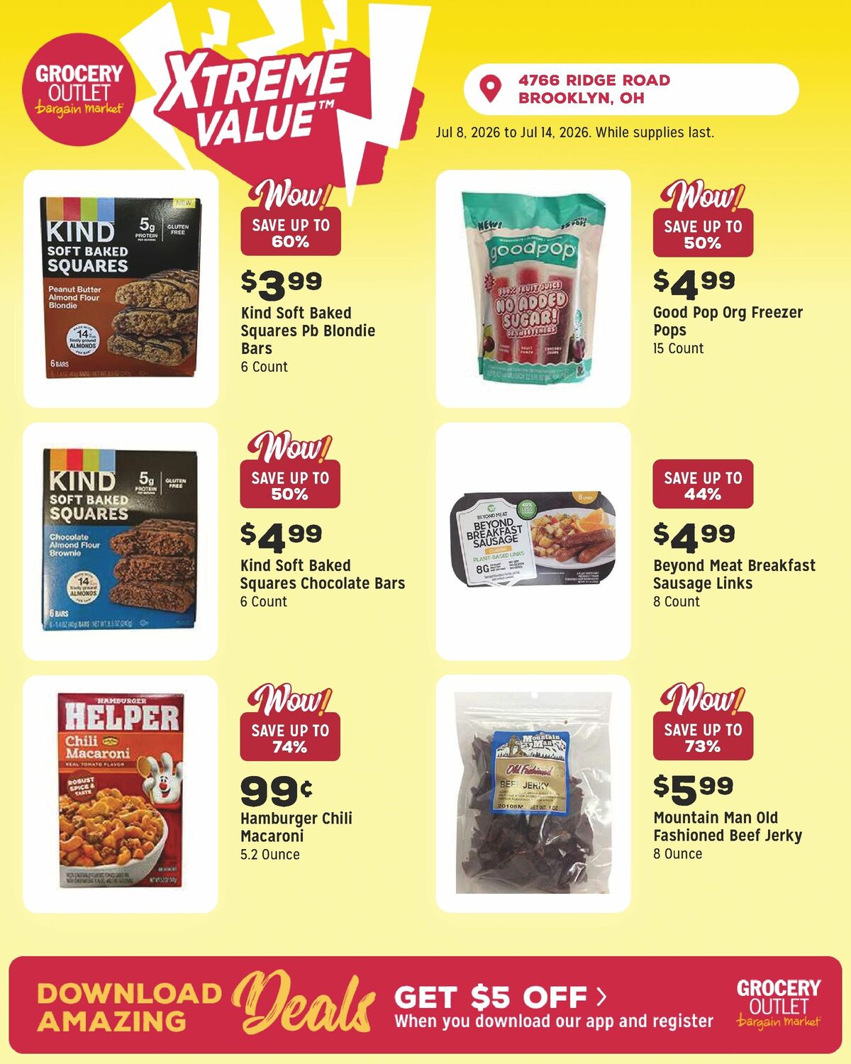 Grocery Outlet Weekly Ad from July 8