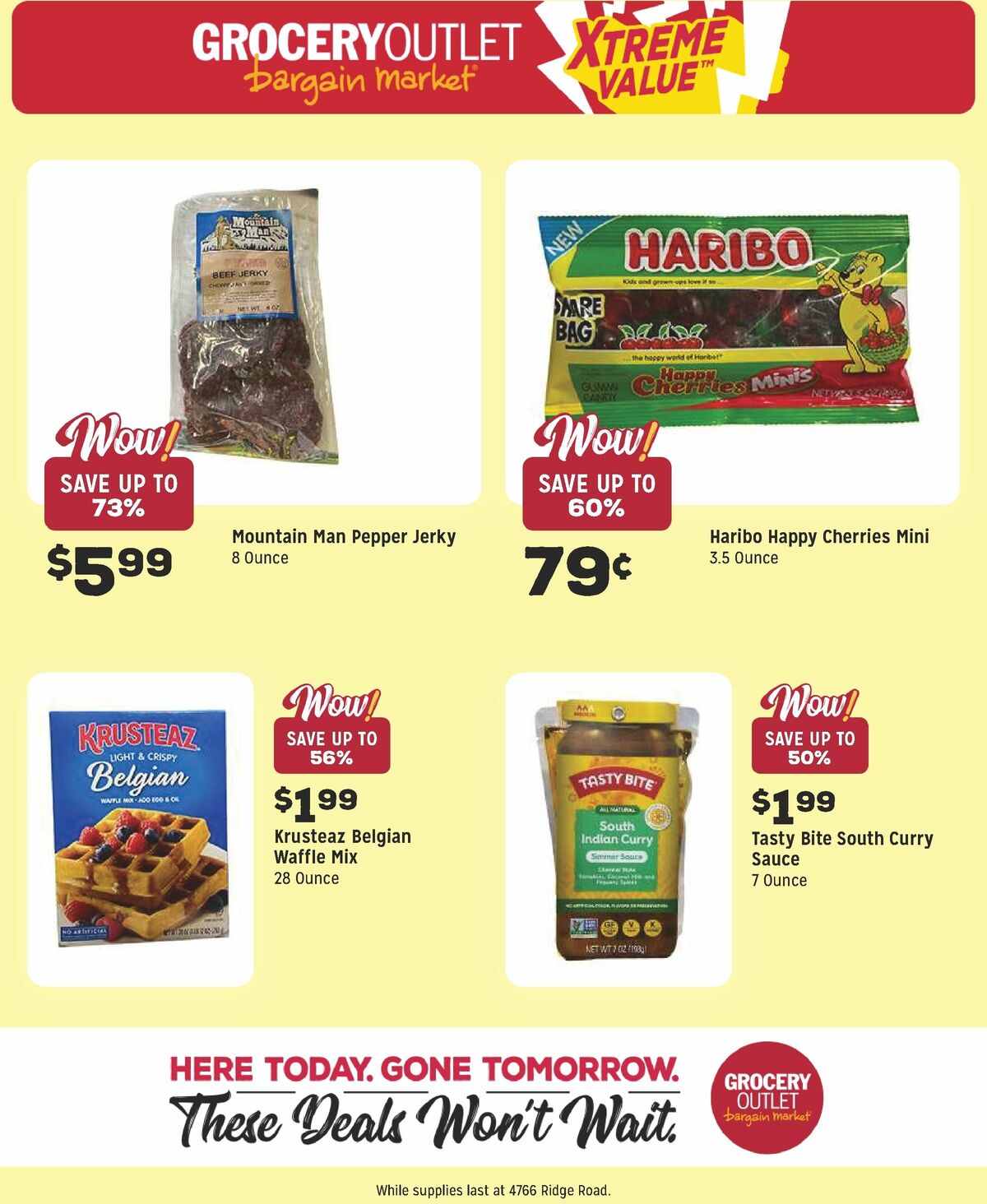 Grocery Outlet Weekly Ad from July 8