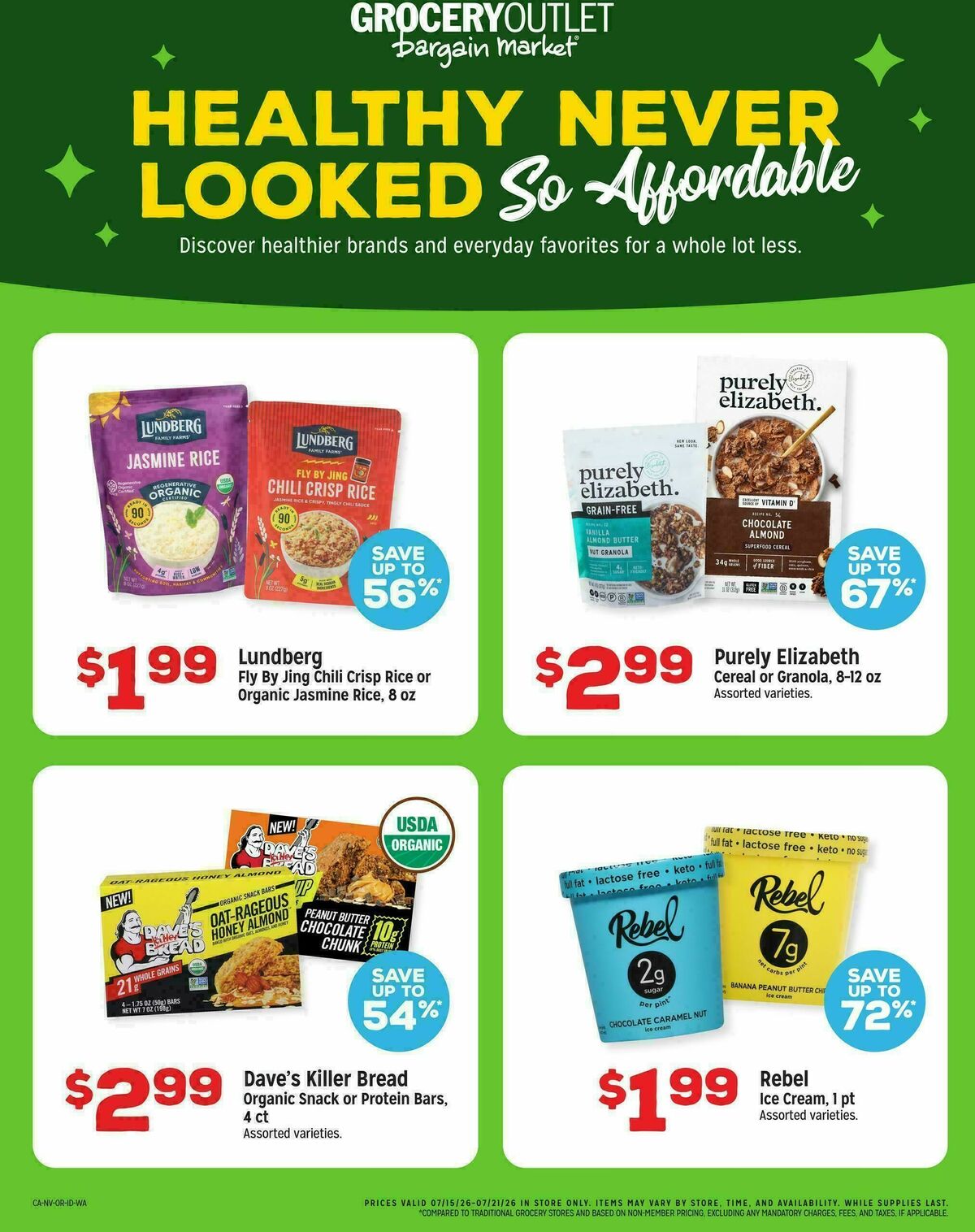 Grocery Outlet Weekly Ad from July 15