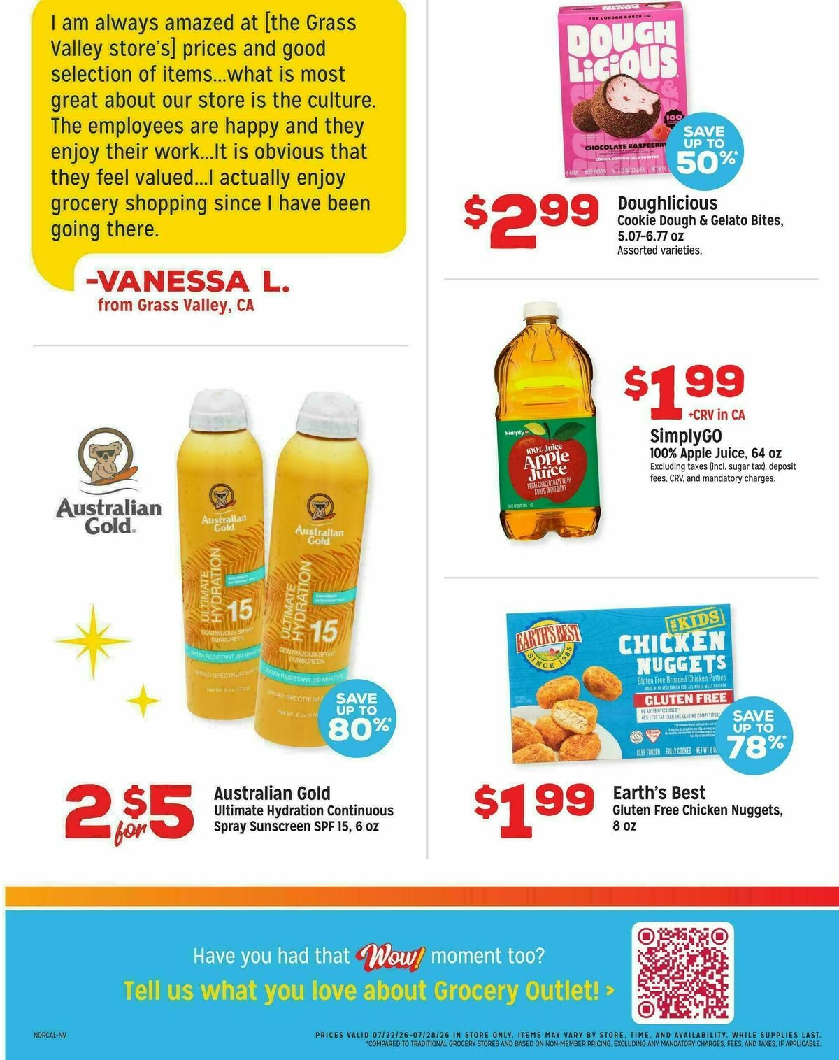 Grocery Outlet Weekly Ad from July 22