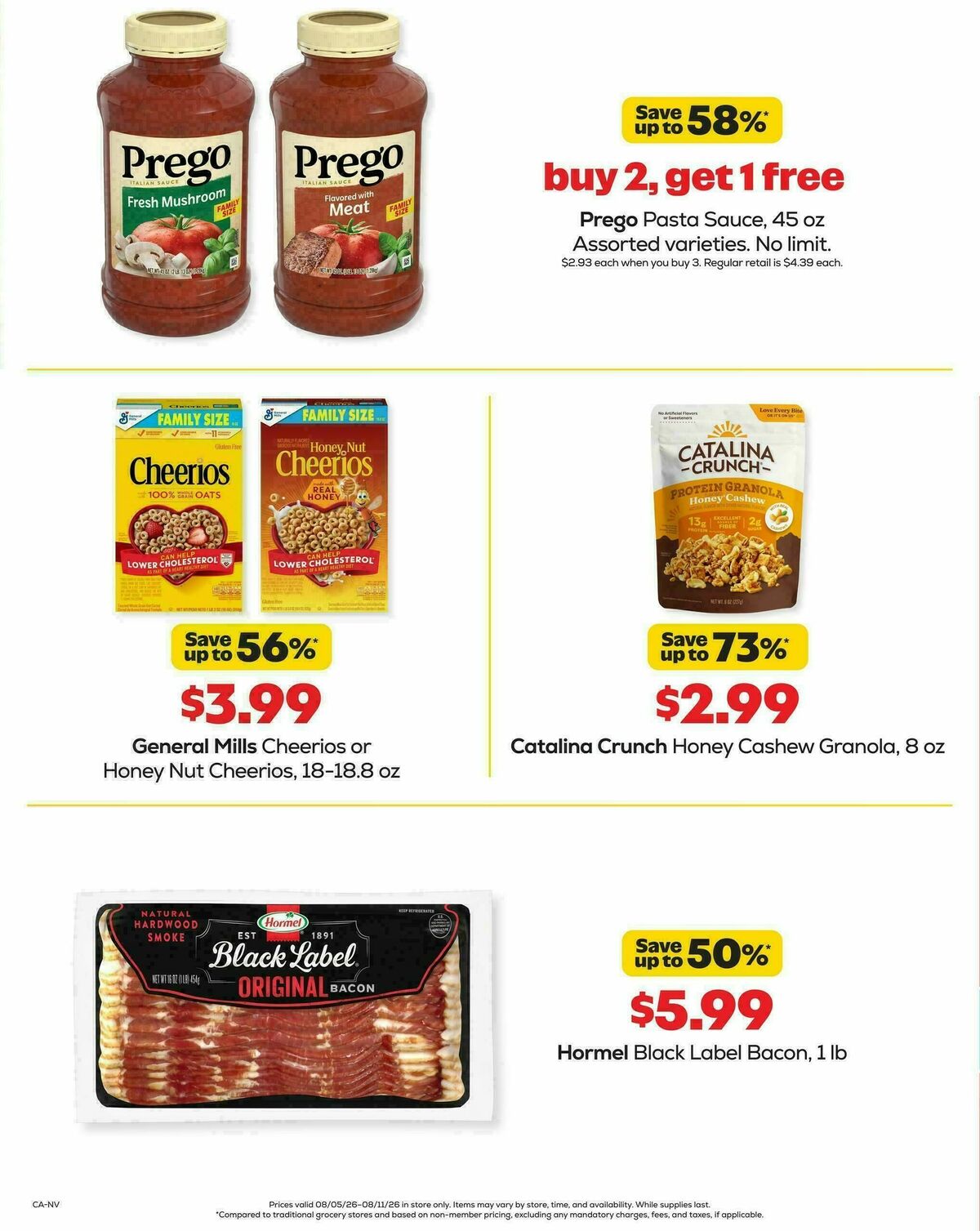 Grocery Outlet Weekly Ad from August 5
