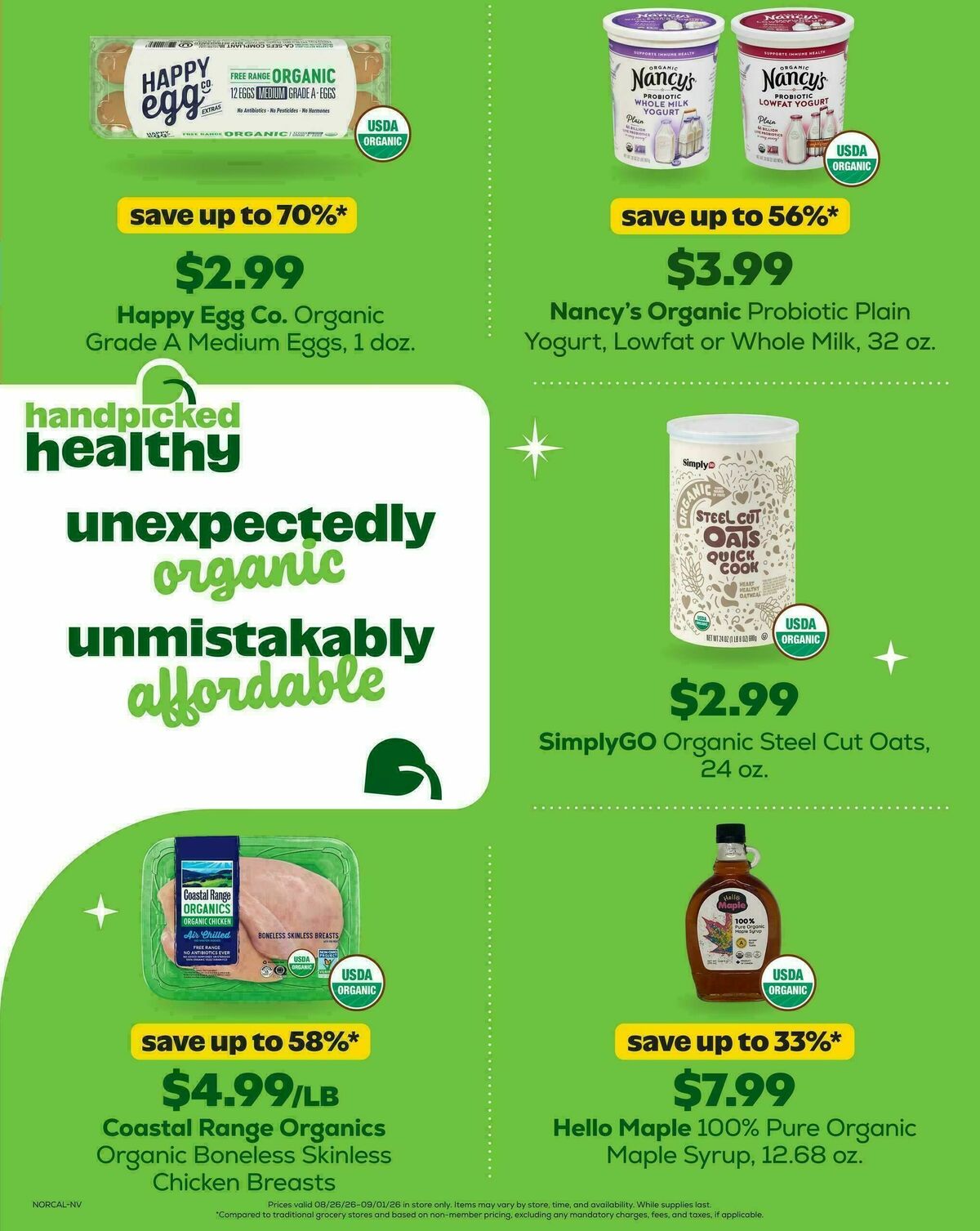 Grocery Outlet Weekly Ad from August 26