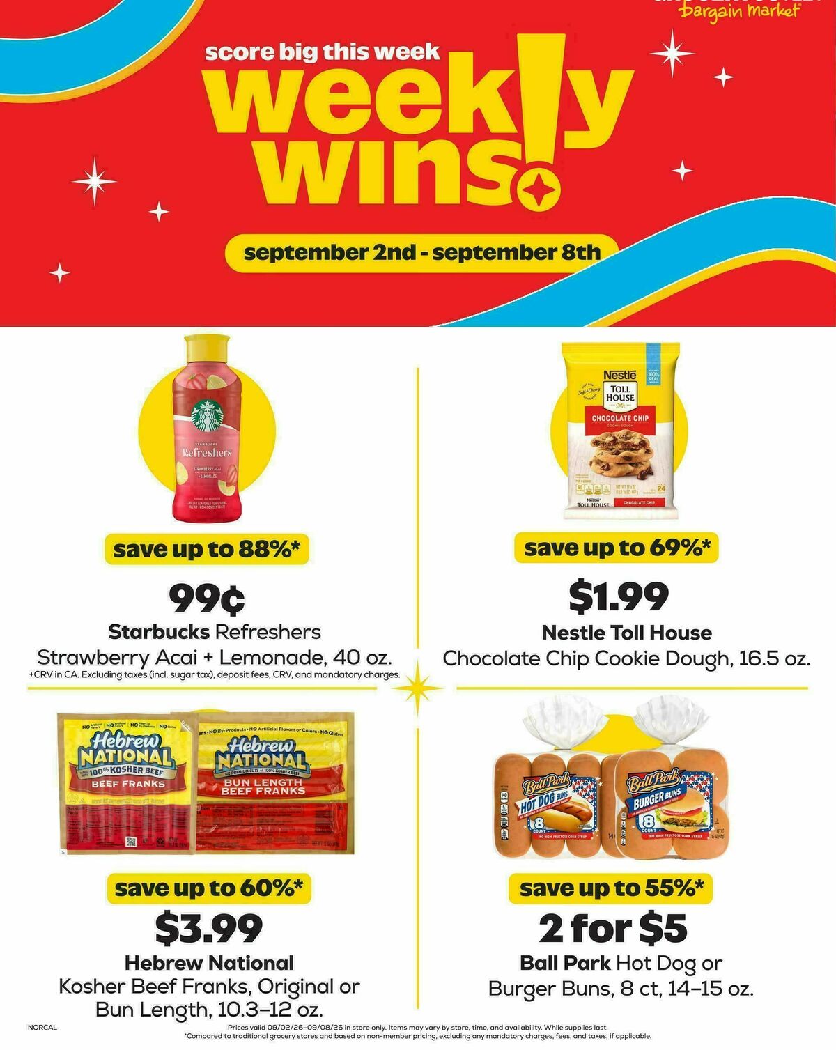 Grocery Outlet Weekly Ad from September 2