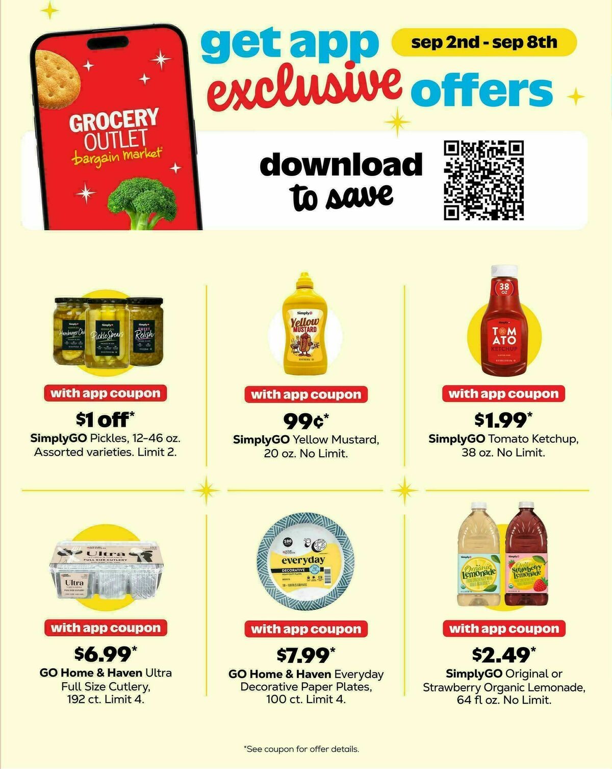 Grocery Outlet Weekly Ad from September 2