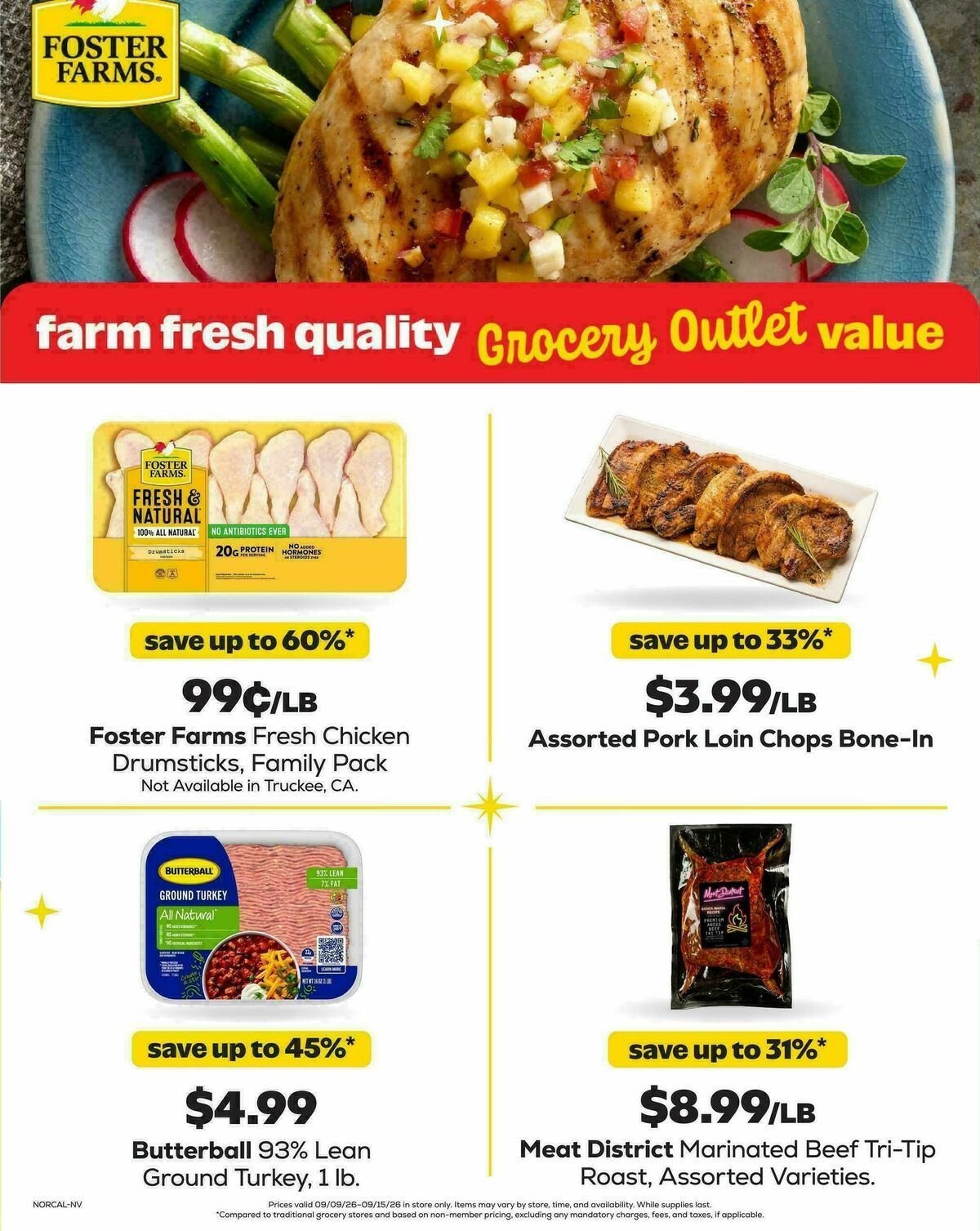 Grocery Outlet Weekly Ad from September 9